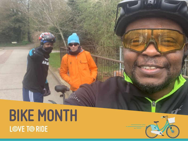 a group of riders enjoying bike month from cyclescheme