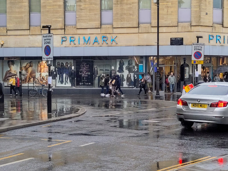 Lower High Street at Boots Corner where an ANPR Cheltenham location is being proposed